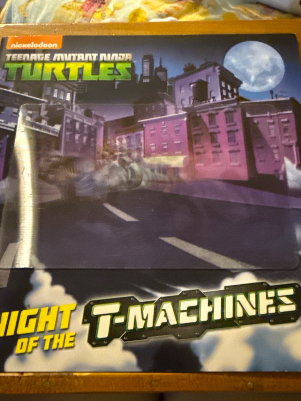 Teenage Mutant Ninja Turtles Night of the T-Machines Children’s Book Nickelodeon